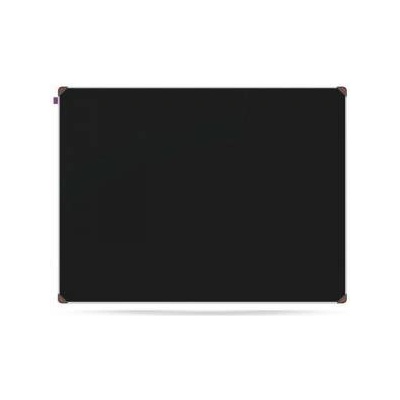 MemoBe Idea Edge chalk board 120x90cm aluminum frame black