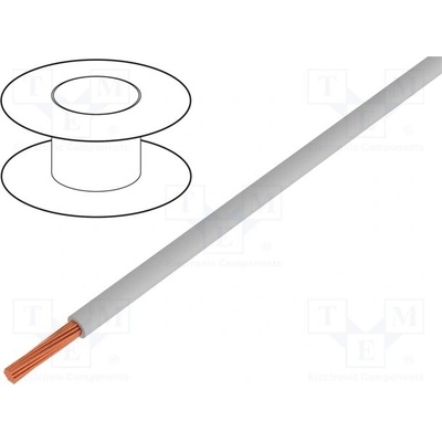 Tasker 131-GREY lanko OFC 0,35mm2 PVC šedá 49V 200m 1x0,35mm2