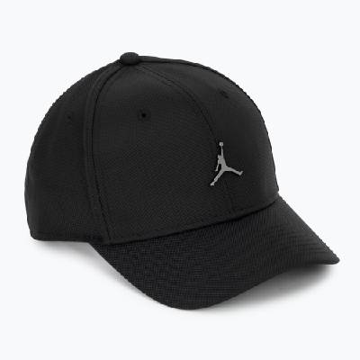 Шапка с козирка Nike Jordan Rise Structured Metal Jumpman black/R511