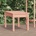 vidaXL Градинска пейка 80x44x45 см масивна дугласка дървесина (824002)