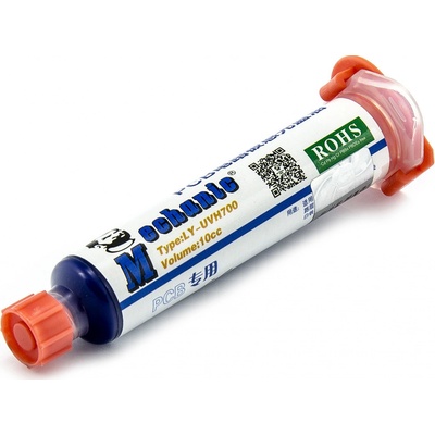 UV vytvrditeľný lak pre nespájkovaciu masku modrý