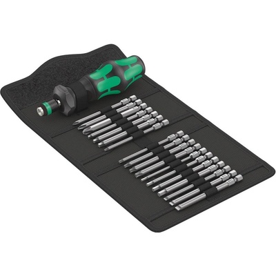 Wera Kompakt Turbo Imperial 1 05057483001 sada bitov, 19-dielna, 1/4 (6,3 mm), 1/4 (6,3 mm); 05057483001