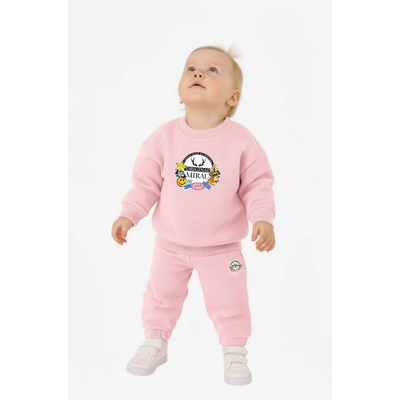 Baby dievčenský 2komplet HAPPY MIRAU off white