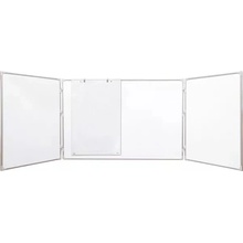 2x3 Triptych lakovaná magnetická rozkladacia tabuľa 60x90-180cm / trojdielna