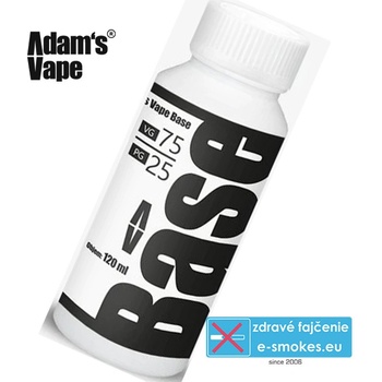 Adam's Vape Chemická směs Base PG25/VG75 0mg 120ml