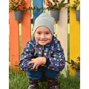 Jožánek bavlnená obojstranná čierna + olivová