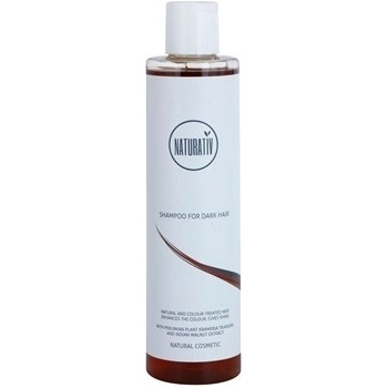 Naturativ Hair Care Dark přírodní šampon pro zvýraznění barvy vlasů Indian Walnut Extract 250 ml