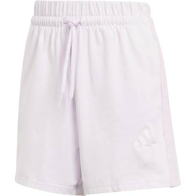 adidas Дамски къси панталони Adidas Essentials 3 Stripe Shorts Womens - Lavender