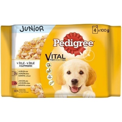 Pedigree Junior kuřecí 4 x 100 g