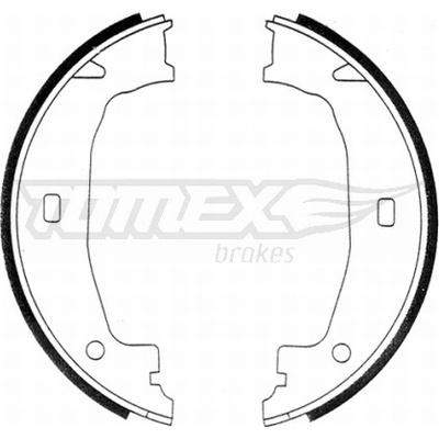 Tomex Brakes Sada brzdových čelistí TX 21-24 – Zboží Mobilmania