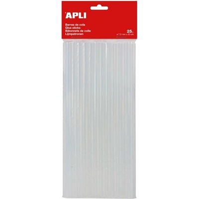 Tavné tyčinky APLI - 7,5 mm × 20 cm - 25 ks – Zboží Dáma