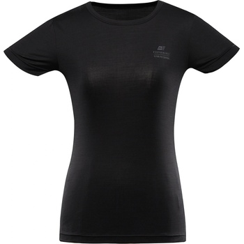 ALPINE PRO Дамска бързосъхнеща тениска с охлаждащо сушене ALPINE PRO BASIKA black ALPINE PRO | Cheren | ЖЕНИ | L