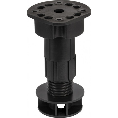 Walteco Soklová noha NR 04, 80-120 mm 200 kg, plast, černá , 50000 – Zboží Mobilmania