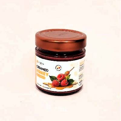 Med krémový s malinami, 280 g