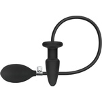 EasyToys - анален плъг с помпа - черен - desirel