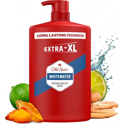 Old Spice Whitewater sprchový gél & Šampon pro muže 1000 ml