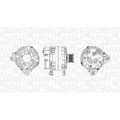 Alternátor MAGNETI MARELLI 063737664210