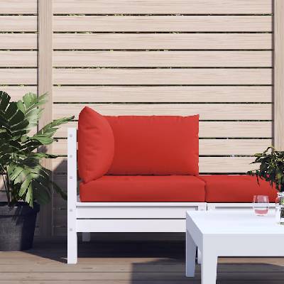 vidaXL Палетни възглавници, 3 бр, червени, Оксфорд плат (361779)