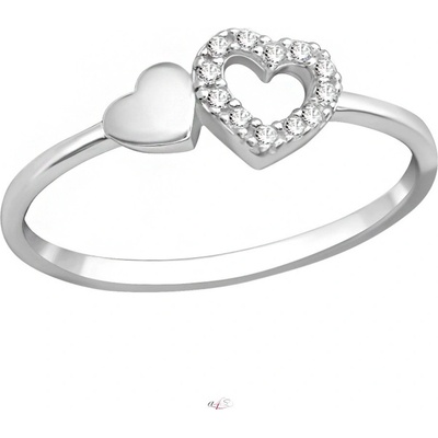 Mabell Dámský stříbrný prsten YUNA CZ221A4S36883 5C45