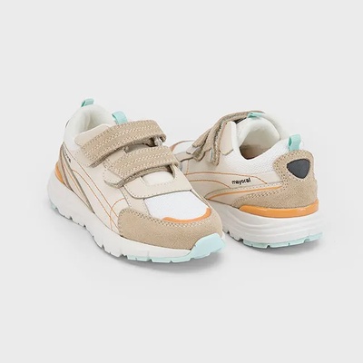 Mayoral Маратонки с цвят пясък с велкро за момче Майорал