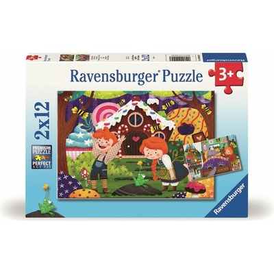 RAVENSBURGER Kouzelný svět pohádek 2x12 dílků