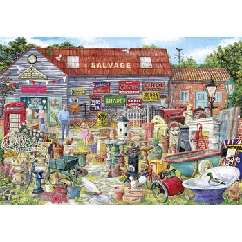 Gibsons - Puzzle Pots and Penny Farthings 2000 - 2 000 piese