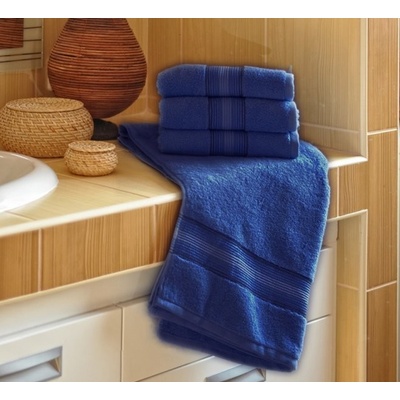 Polášek ručník Dita tmavě modrá 50 x 100 cm – Zboží Mobilmania