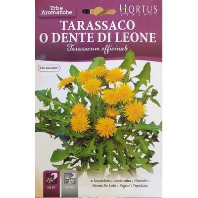 Hortus Семена от Глухарче Taraxacum officinalis