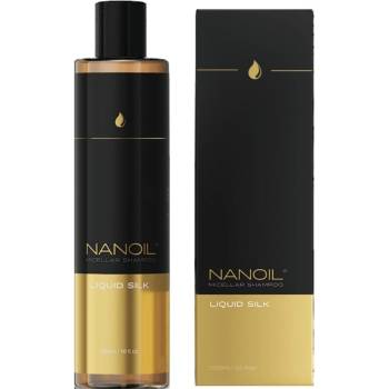Nanoil Tekutý micelárny šampón s hodvábom Micelárny šampón s hodvábom 300 ml