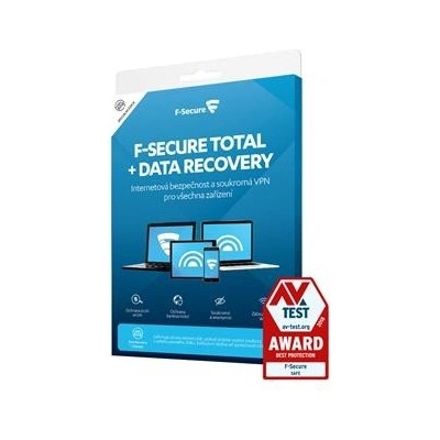 F-Secure TOTAL DR - FAMILY, 5 lic. 1 rok (FCFTBR1N005X2)