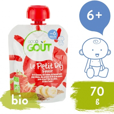 Good Gout BIO Jahodové raňajky 70 g