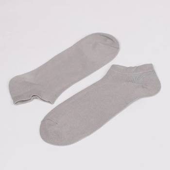 Image 1 of Мъжки чорапи в сив цвят с къс конч