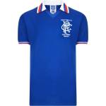 Score Draw Футболна фланелка Score Draw ScoreDraw Rangers Home Shirt 1981/82 - Blue