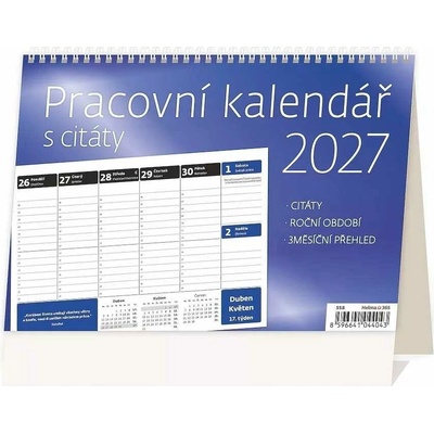 Helma 365 Pracovní s citáty 2027