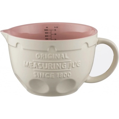 Odměrka s nálevkou MASON CASH Innovative 1l bílorůžová 2008.185