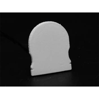 Light Impressions Reprofil koncovka R-AU-02-20 sada 2 ks šedá 978361