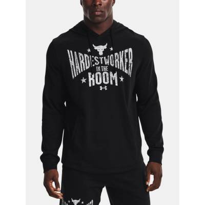 UA Project Rock Terry Hoodie Sweatshirt Under Armour | Cheren | МЪЖЕ | M