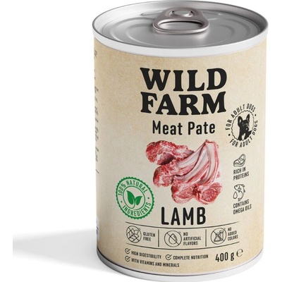 Wild Farm Pate Lamb 400 g