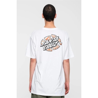 Santa Cruz Warp Broken Dot t-shirt White WHITE