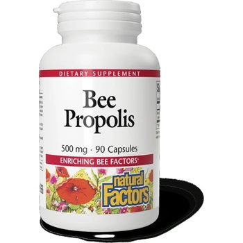 Image 1 of Natural Factors Bee Propolis 500 mg [90 капсули]