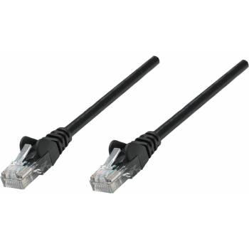 Manhattan Пач кабел Intellinet 739917, UTP, CAT 6, 0.25m, черен (739917)