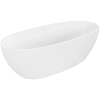 Mexen Torino свободностояща вана от конгломерат 155 x 78 cm, бяла мат - 57271557800 (57271557800)