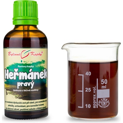 Rumanček kamilkový kvapky tinktúra 50 ml