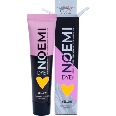 Noemi Lash & Brow Dye – hybridná farba na riasy a obočie tuba Yellow 15 ml