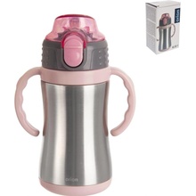 Orion Termoska s náustkom růžová nerez 330 ml