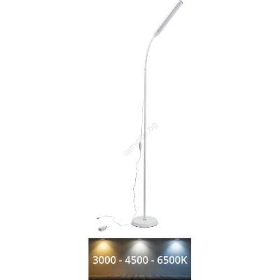 Led Димируем лампион signus led/10w/230v 3000/4500/6500k бял (pl0598)
