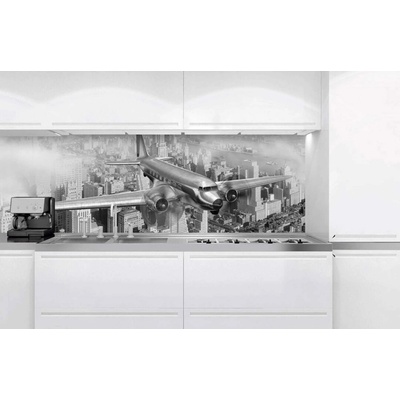 DIMEX KI-180-039 Fototapeta do kuchyne Lietadlo, rozmery 180 x 60 cm