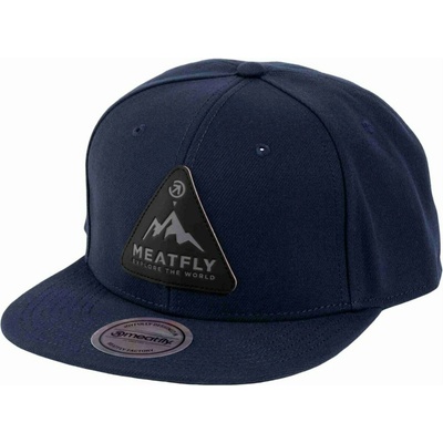 Meatfly шапка с козирка Hornet Snapback Navy Blue Peak | Синя | Meatfly | Sin | МЪЖЕ | ЕДИН РАЗМЕР
