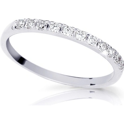 Zodiax Dámský prsten s brilianty bílé zlato 1801