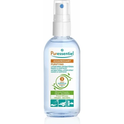 Puressentiel čistiaci roztok v spreji 3 esenciálne oleje 80 ml
